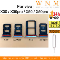 สำหรับ Vivo X30 / X30pro / X50 / X50pro ผู้ถือซิมการ์ดถาดใส่ซิมตัวอ่านกระเป๋าเก็บบัตรช่อง SD ส่วนอะไหล่อะแดปเตอร์