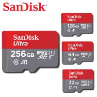 Sandisk Ultra microSD SDXC/HC Card ความเร็ว 100 MB/s ความจุ 32GB 64GB 128GB 256GB Class10 A1 (SDSQUA4-GN6MN) เมมโมรี่การ์ด การ์ดหน่วยความจำ ไอโครเอสดีการ์ด แซนดิส