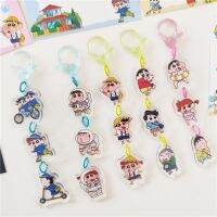 Crayon Shin-Chan จี้เสียบพวงกุญแจนักเรียนตะขอกระเป๋าอุปกรณ์เสริม