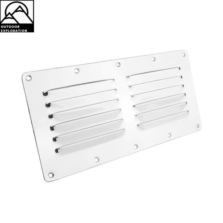 Xm Air Venting Bảng điều chỉnh 316 thép không gỉ hình chữ nhật louvered