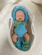 Dolls Clothes Set - FOR Mini Reborn Kit 7 Joseph Micro Preemie Full Body