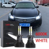 ชุดหลอดไฟหน้าฮาโลเจนสูง LED 6000K 2013 แบบเปลี่ยน สําหรับ Honda Accord 2000-2019