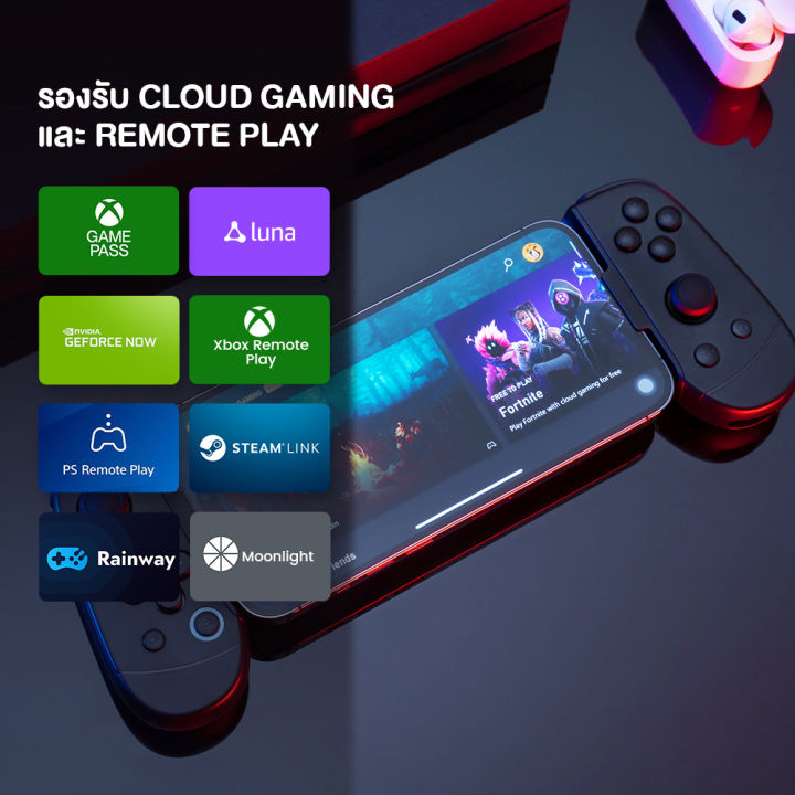 จอยเกม-leadjoy-m1b-mobile-gaming-controller-for-iphone-จอยเกมมือถือ-อุปกรณ์เกมมิ่ง-จอยเกมไร้สาย-จอยเกมสมาร์ทโฟน-จอยเกมพกพา-mobuying