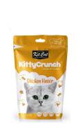 KitCat KittyCrunch Chicken คิทแคท คิทตี้ครันช์ อาหารแมว รสไก่ 60 กรัม ห่อสีเหลือง