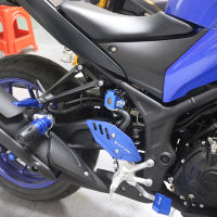 สำหรับ YAMAHA YZF R3 R25 MT03 MT25 R3อุปกรณ์เสริมรถจักรยานยนต์ด้านหลังเบรคปั๊มอ่างเก็บน้ำน้ำมันหมวก Guard Cover