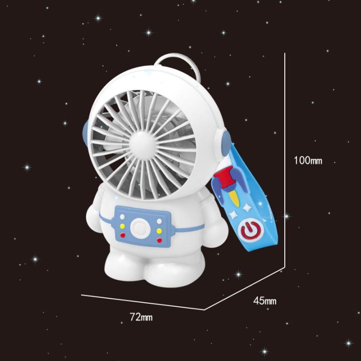 นักบินอวกาศมือถือพัดลมชาร์จ-usb-นักเรียนหอพักเงียบรูปลักษณ์สูงนักบินอวกาศไฟฟ้าขนาดเล็ก-fanzlsfgh