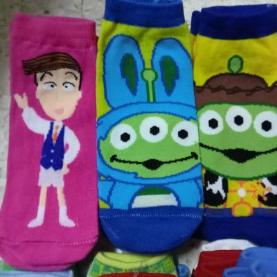 Cartoon Defect Socks - Random Variation