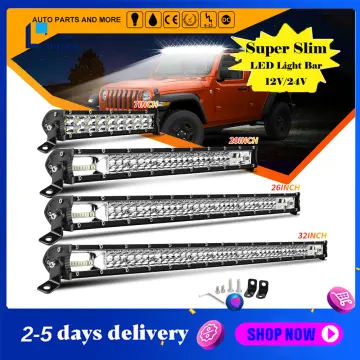 Cheap 8'' 15'' 20 Led Car Light Bar 12V 24V Led Bar Combo Spot