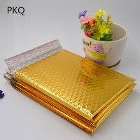 20PCS Gold Padded Shipping Envelope Metallic Bubble Mailer Gold Aluminum Foil Gift Bag Packing Wrap