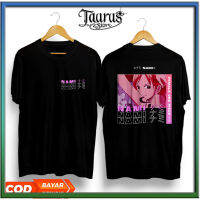 19Anime Nami Skrin Pencetakan DTF Premium Baju Cotton Combads 30s Original Can Pay At Tsirth Janda Blonde Place AigoStore239