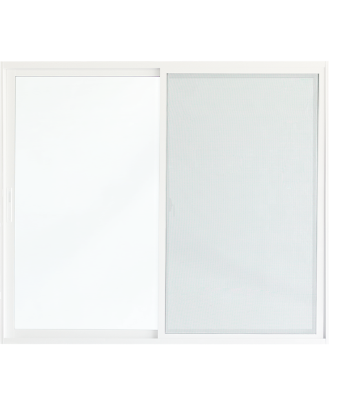 หน้าต่างบานเลื่อนอลูมิเนียม-สีขาว-พร้อมมุ้งลวด-สูง-1550-มม-กว้าง-1800-มม