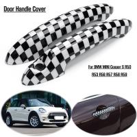 ครอบด้ามมือจับประตู ลาย CHECKERED Gen1 BMW MINI R50/R52/R53 / Gen2 R56/R57/R58/R59 (One,Cooper,Cooper S) (สินค้าพร้อมส่ง ไม่ต้องรอสั่งพรีออเดอร์)