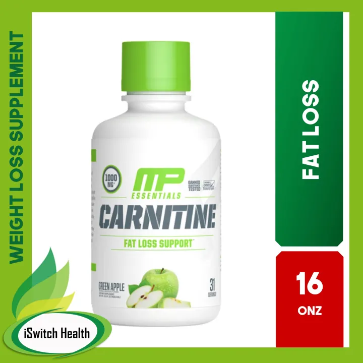 MusclePharm Carnitine Core Liquid For Healthy Weight Loss Supplement