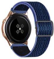 สายไนลอนสำหรับนาฬิกา Samsung Galaxy Watch 4/5/6/Classic/5 Pro 45Mm 47Mm 43Mm สร้อยข้อมือยืดหยุ่นปรับได้ Huawei GT 2/2e/3 /Pro