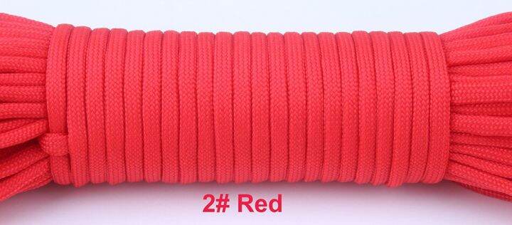 huilopker-paracorde-paracord-7เชือกร่ม-iii-colorssuspension-550-mil-อุปกรณ์50ft-230การอยู่รอด