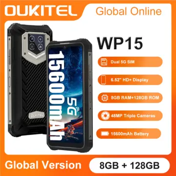 Oukitel WP15 15600mAh 48MP 5G Rugged Phone(8+128GB)