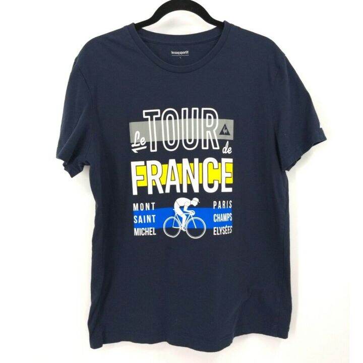 T shirt le coq sportif tour de on sale france