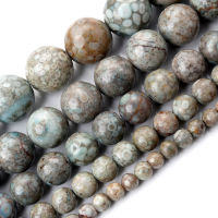 Blue Coral Jades Natural Stone Beads Round Loose Spacer Bead for Jewelry Making DIY Charm Bracelet Accessories mm