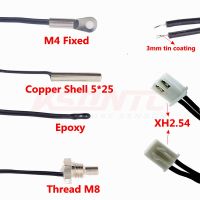 【2023】Free ship NTC 5K 10K 15K 20K 50K 100K 103F104F 503F M4 5*25 Epoxy M8 Thermistor 1 3950 500mm 1M 2M Thermal Resistor Resistance