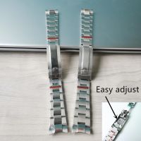 20mm Top quality 904L Stainless Steel Watch Strap with Glidelock Clasp Buckle Just For Rolex Submariner GMT Watch band Bracelet