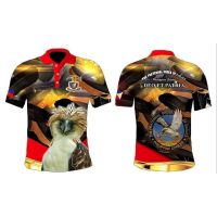 2023 NEW Style  Eagles Sublimation Polo Shirt Full Sublimation 3D Summer T-Shirt Breathable Short Sleeve Tee，Can be customization