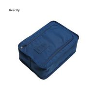 LiveCity Outdoor Travel Shoes Storage Bag Waterproof Portable Packing Cubes Container