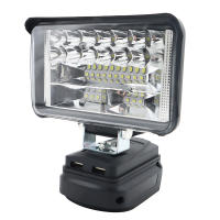 4นิ้วรถ LED Work Light ไฟฉายไฟฉาย Spotlight USB สำหรับ Makita 18V Li-Ion แบตเตอรี่ BL1830 BL1815โคมไฟโคมไฟ