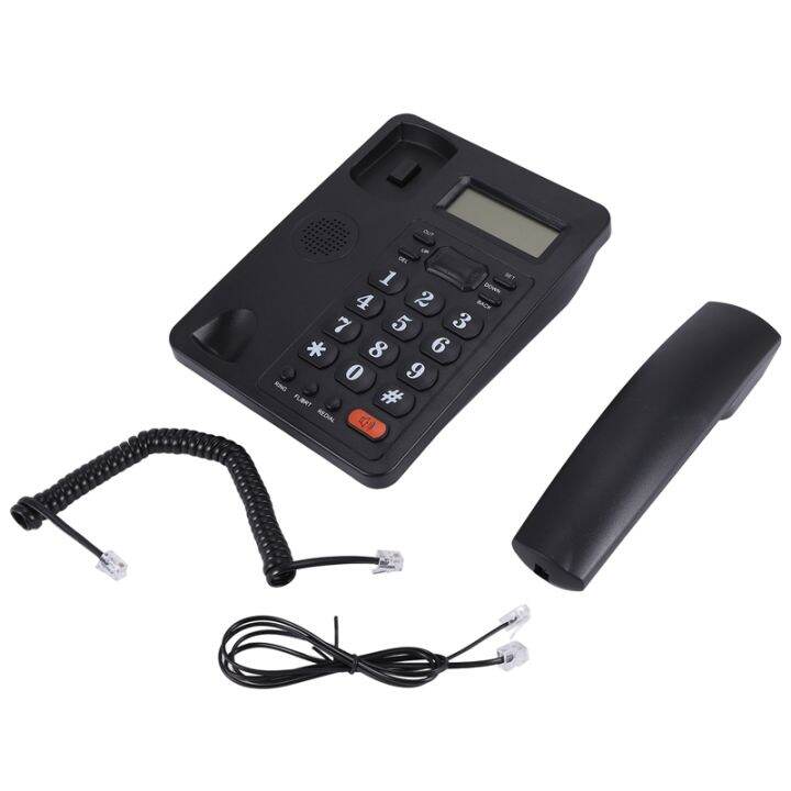 1 Piece Corded Telephone Landline Telephone Dual Interface Wired