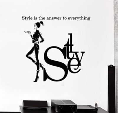[COD] Fashion Decal Murals Bedroom Wall Stickers sticking Words Large Size Wallpapers AL346