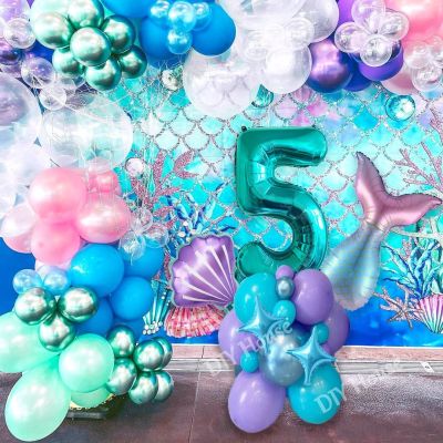 【CC】 34pcs Tail Number With 32inch Figure Foil Set Birthday Decoration Kids Supplies