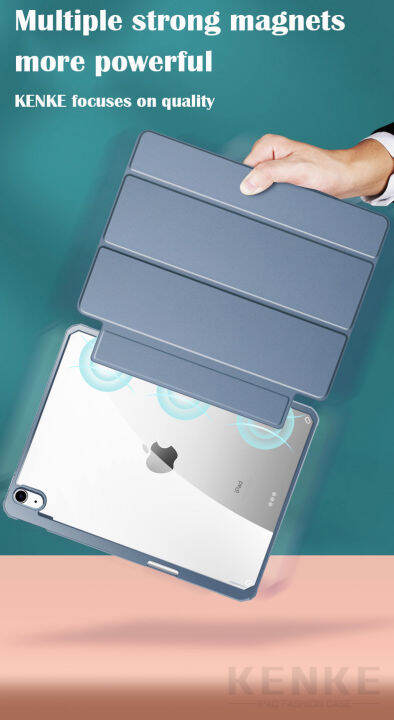 เคส-ipad-ของ-kenke-acrylic-ipad-case-เคสไอแพด-ถาดใส่ปากกาขวา-พร้อมถาดใส่ปากกา-for-ipad-10-2-ipad-7-th-gen-8-th-gen-ipad-air-4-2020-air5-2022-ipad-2019-air-3-ipad-pro-10-5-ipad-m2-pro-11-2020-ipad-pro-
