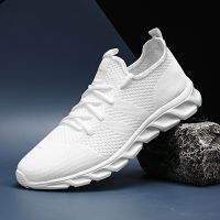 Summer mens casual shoes light sneaker white large size outdoor breathable mesh fashion sports black popular style running