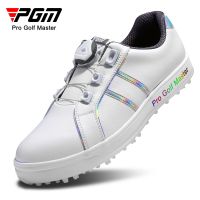 PGM Women Golf Shoes Waterproof Anti-skid Womens Light Weight Soft Breathable Sneakers Ladies Knob Strap Sports Shoes XZ248