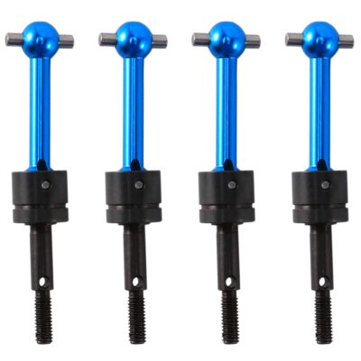 4 Pcs Metal Universal Drive Shaft CVD 53792 for Tamiya TT-01 TT01 TT-02 TT02 TA04 1/10 RC Car Upgrade Parts