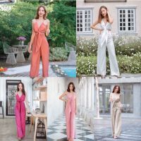 Secretwonderland Linen set : จั๊มสูทขายาวงานสวยมาเเล้วค่ะ