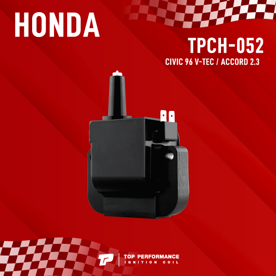 top-performance-ประกัน-3-เดือน-คอยล์จุดระเบิด-honda-civic-ตาโต-vtec-accord-2-3-g4-g5-d16y-ตรงรุ่น-tpch-052-made-in-japan-คอยล์หัวเทียน-คอยล์ไฟ-คอยล์จานจ่าย-ฮอนด้า-ซีวิค-แอคคอร์ด-30500-poa-a01