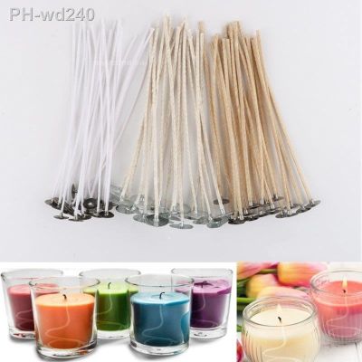 15cm10 Pieces Pack Aromatherapy Candle Core Thread Wax Making Tool DIY Handmade Aromatherapy Candle Core Ghee Wax Core Material