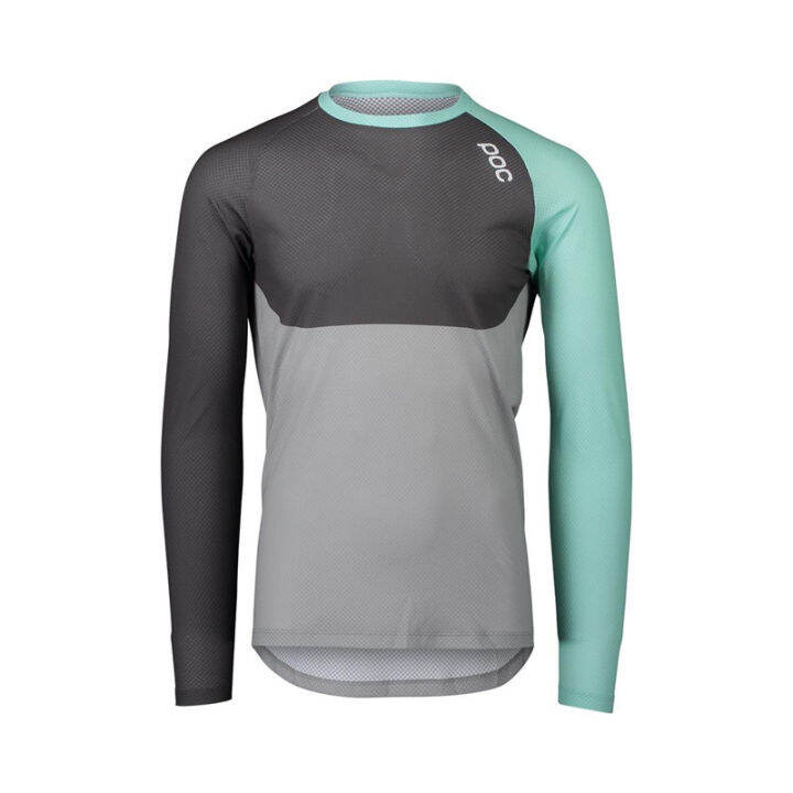 poc-hot-selling-womens-mountain-bike-cross-country-cycling-sweatshirt-casual-34-long-sleeved-downhill-speed-dry-wicking