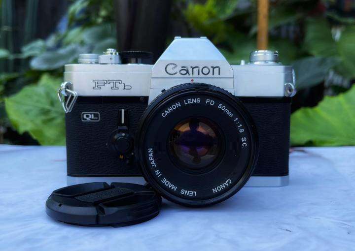 CANON FTB QL+CANON LENS FD 50MM.F1.8 Lazada.co.th