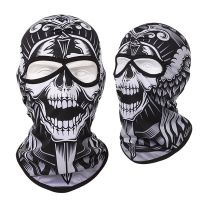 hotx 【cw】 Ski 2 Hole Windproof Balaclava Face Men Neck Warmer Cover Motorcycle Cycling Biker Hood Cap