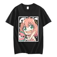 Japanese Anime Spy X Family Anya Forger Graphics Print T Shirt Mens Tshirts Cotton