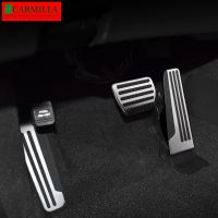 Carmilla Stainless Steel Car Pedal Cover for Infiniti Q50 50L 2013 2021 Auto Pedals Gas Brake Pedale Protection Cover Parts