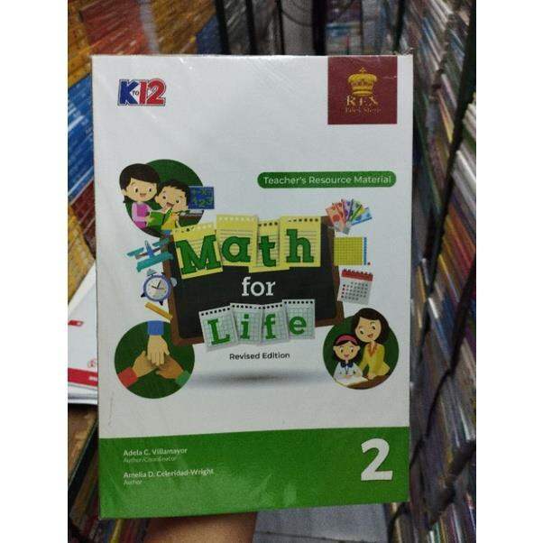 Math for life teacher manual grade 2 by rex Lazada PH