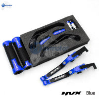 สำหรับ Yamaha nvx 155 2017 2018 อุปกรณ์มอเตอร์ไซค์พับยืดเบรคคลัทช์คันโยก handgrips 3D handguards ครบชุด elven ตา