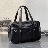 Luxury PU Leather Mens Top-Handle Bag Simple Design Business Handbag Men Casual Waterproof Briefcase Men Hand Bags Laptop Bag