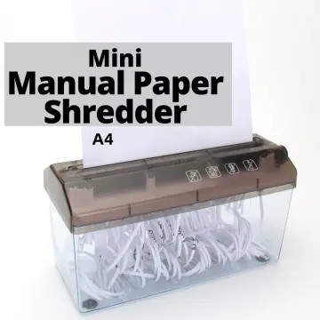 Portable Electric Paper Shredder Usb Battery Operated Shredder Documents  Paper Cutting Tool Office