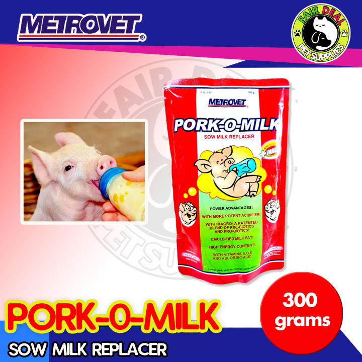 PORK-O-MILK Sow Milk Replacer (300 grams) | Lazada PH