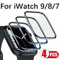 Screen Protector For Apple Watch 9 8 49MM Ultra2 Watch 7 6 5 4 SE 45/42/44mm 3D Curved Soft Film For iWatch Ultra 2 S9 No Glass Screen Protectors