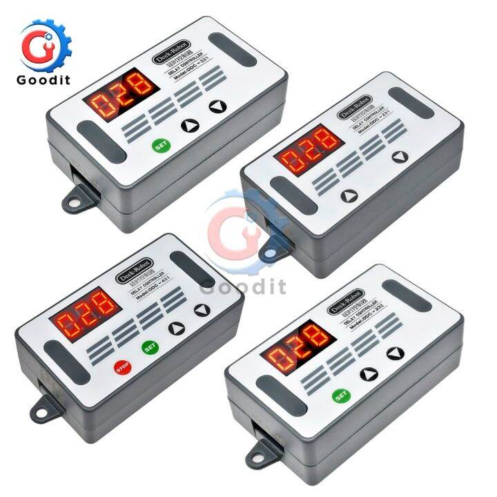 DC 12V LED Display Automation Cycle Delay Timer Control Off Switch
