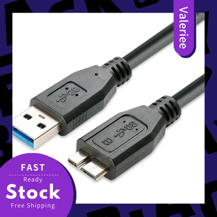 High Speed Male USB3.0 A To Micro B Cable Connector For External Hard ...